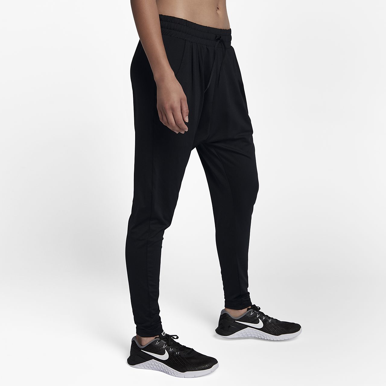 nike damen fitnesshose dry lux flow