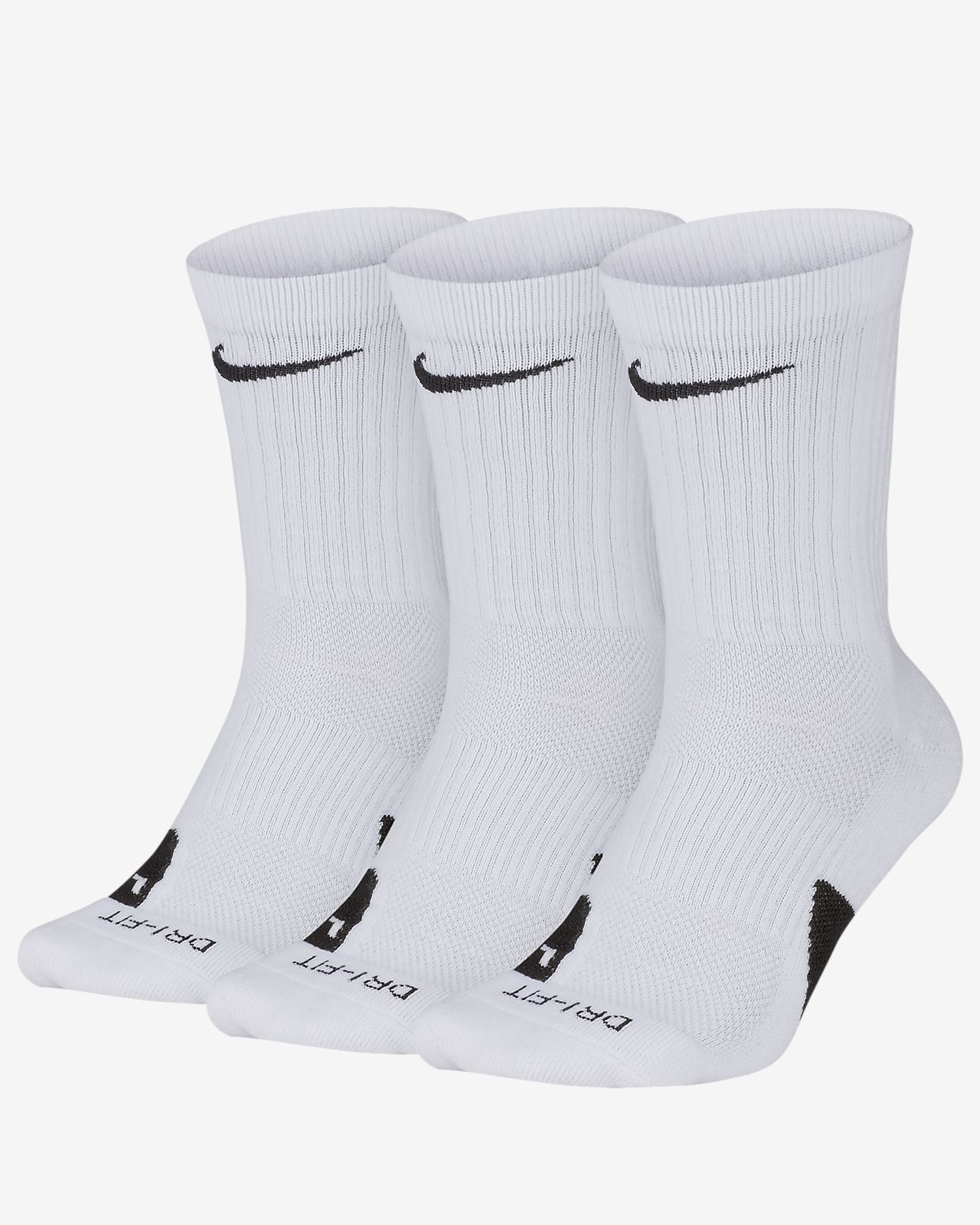 nike elite cushioned basketball socks