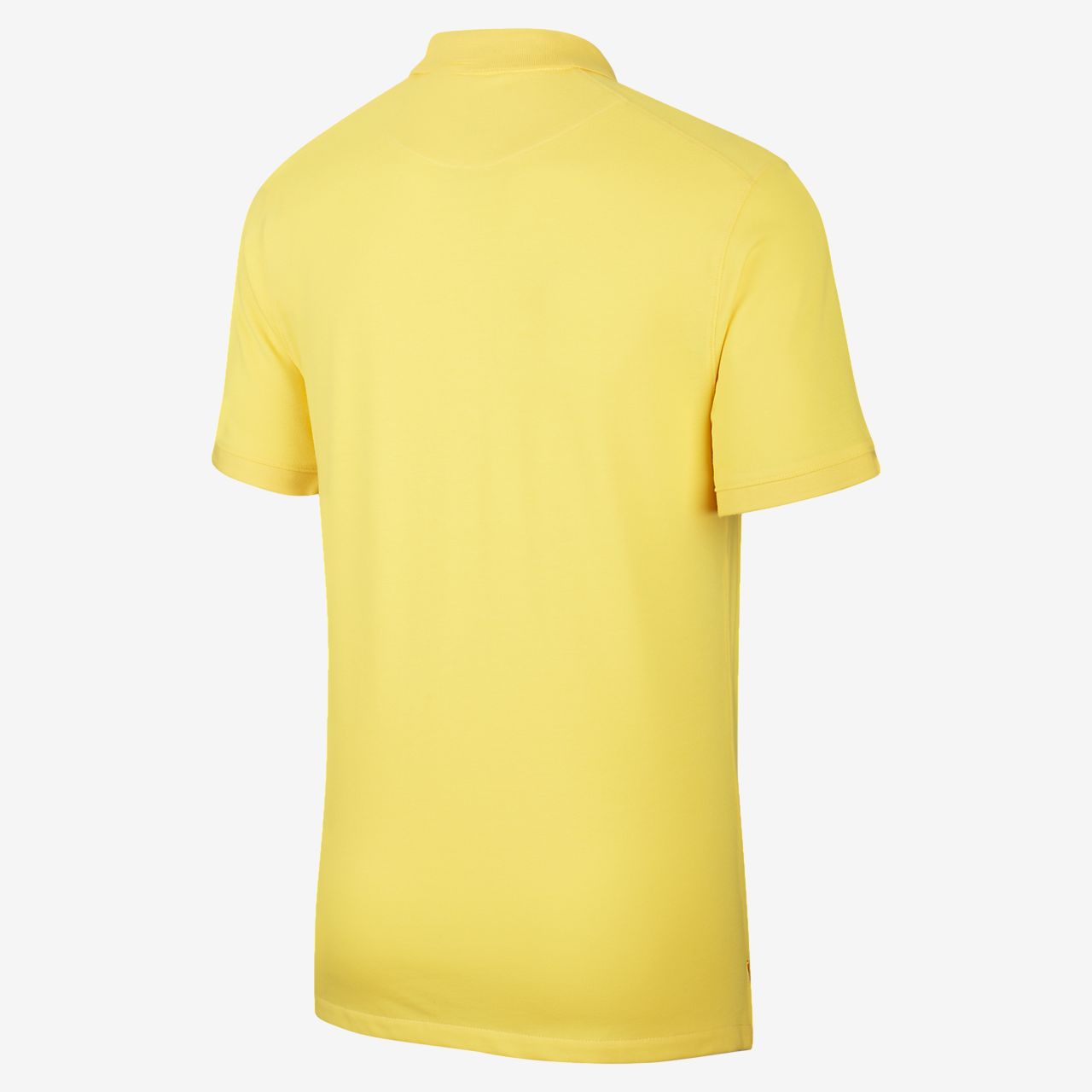 yellow nike polo shirt