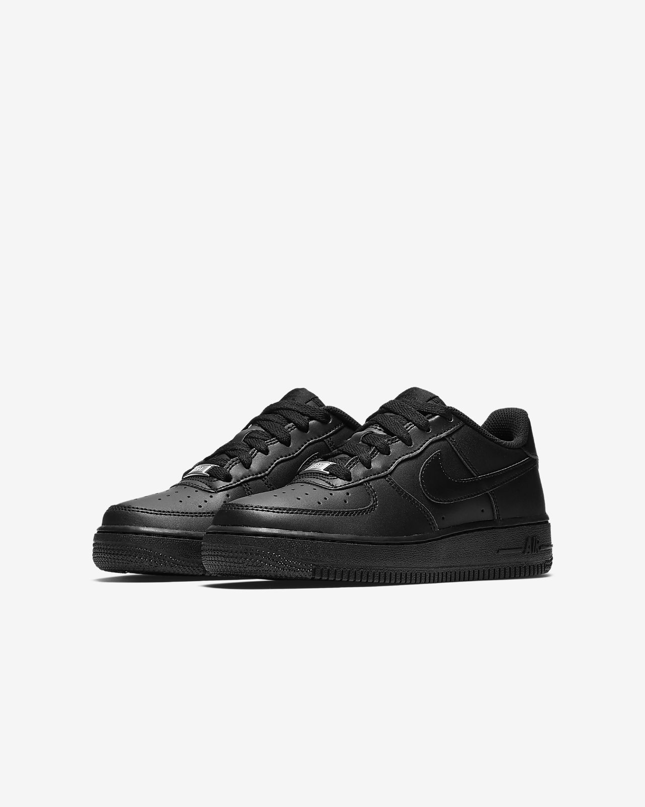 nike force 1 zwart