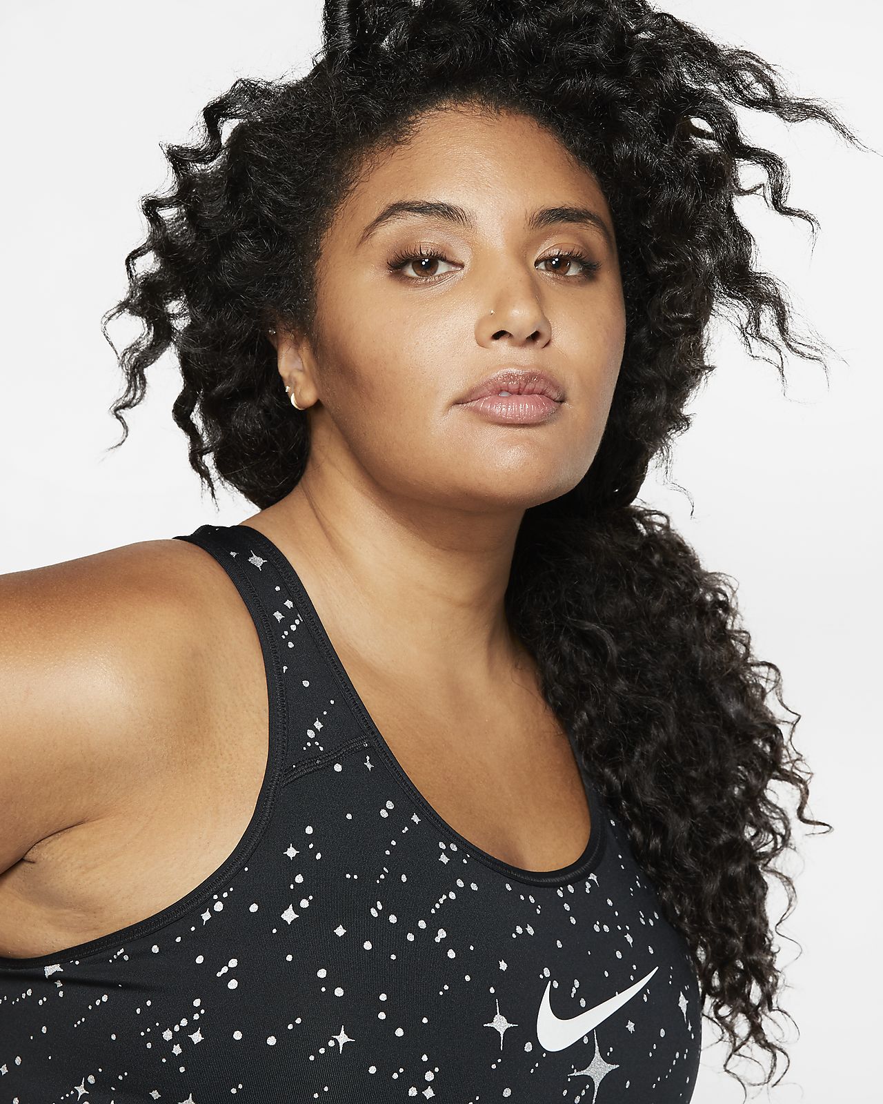 nike swoosh plus size bra