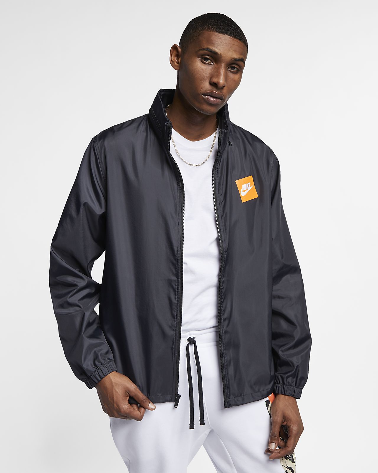 nike jdi woven hooded jacket