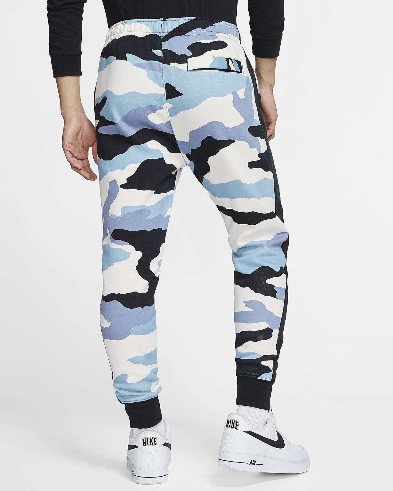 nike blue camo tracksuit