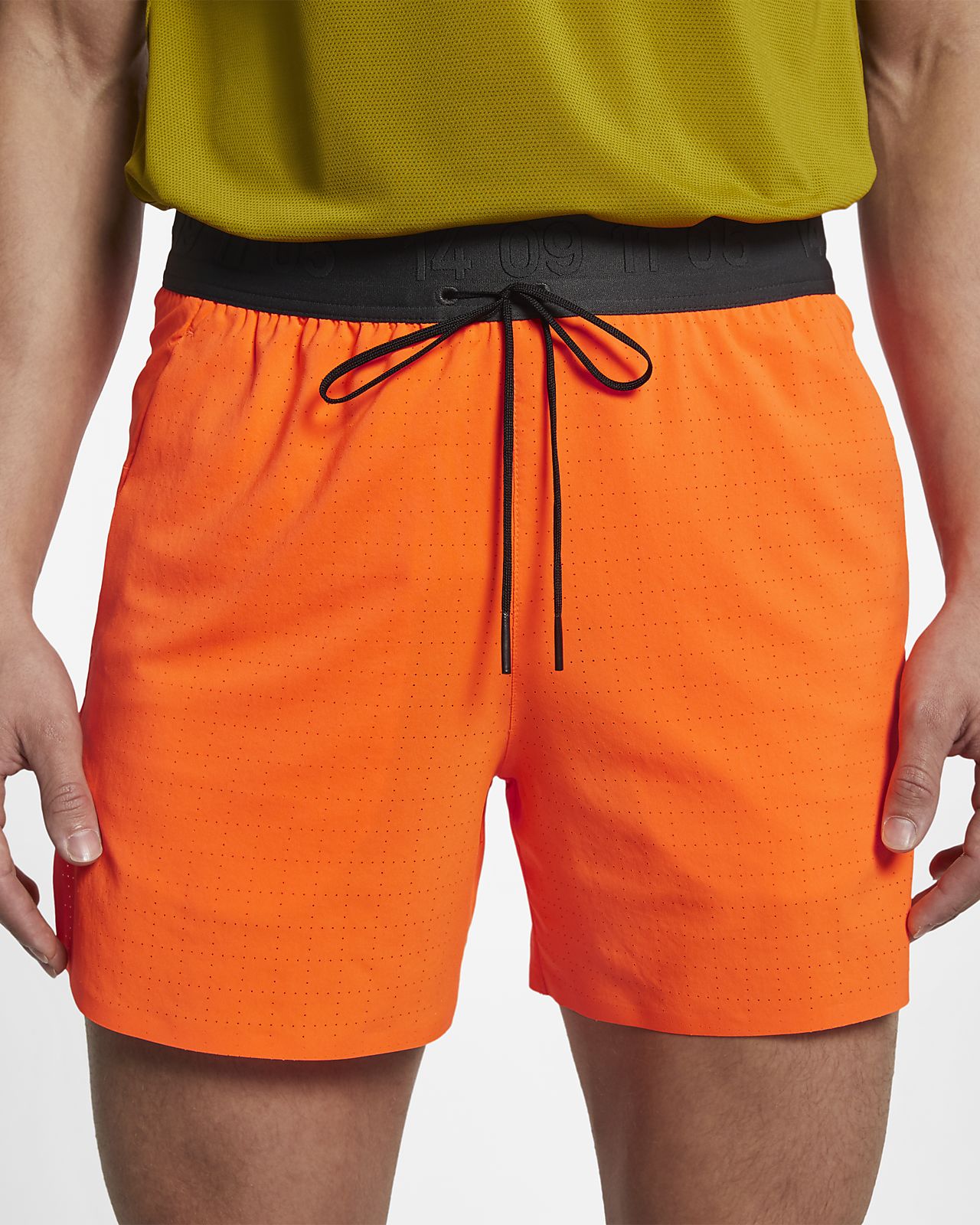 short nike orange homme