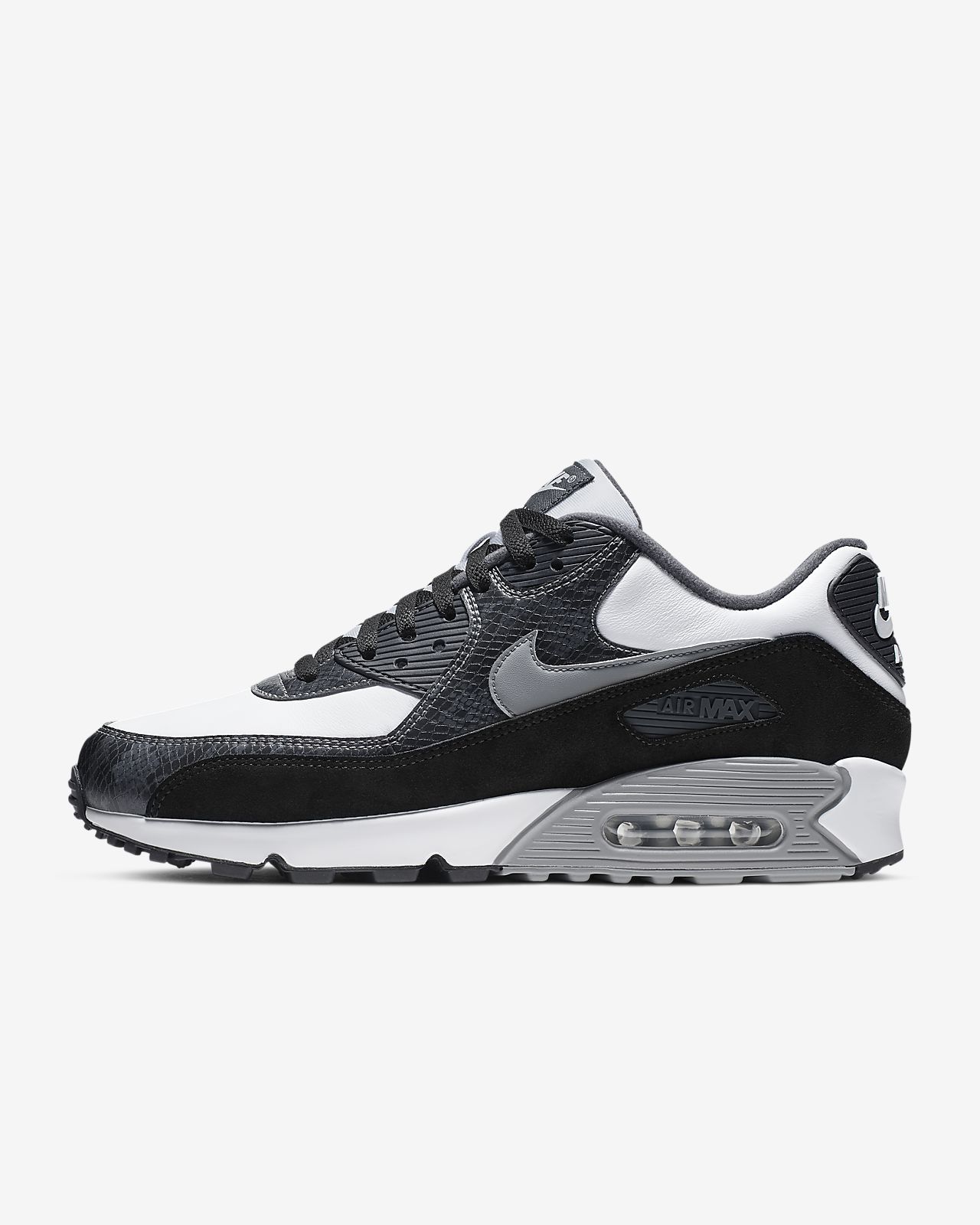 nike air max 90 black and white