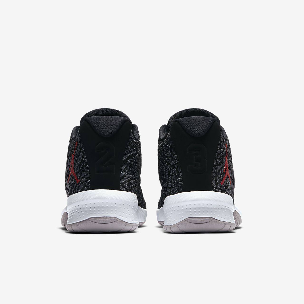 jordan b fly schwarz