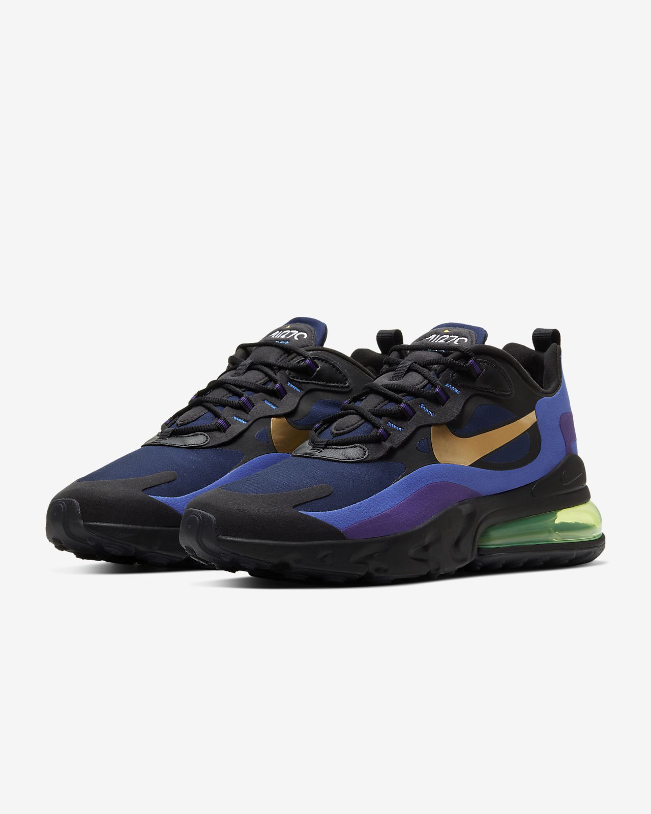 Nike Air Max 270 React (Heavy Metal) Men's Shoe Nike Air Max 270 React (Heavy Metal) Men's Shoe
