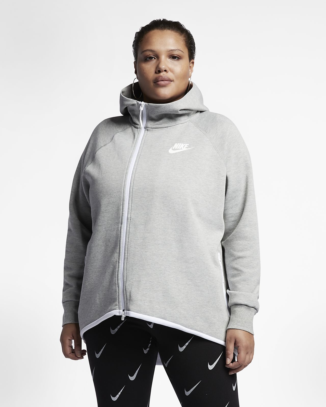 Nike Sportswear Tech Fleece Women's Full Zip Cape (Plus Size) Nike Sportswear Tech Fleece Women's Full Zip Cape (Plus Size)