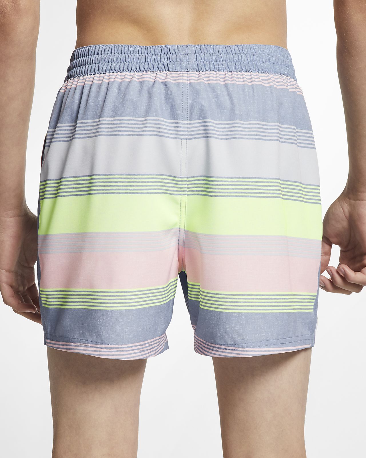 nike linen racer swim trunks