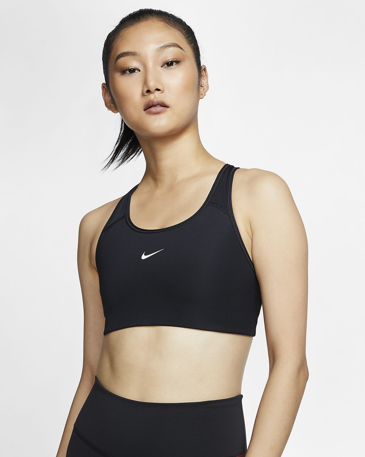 nike swoosh medium support bra