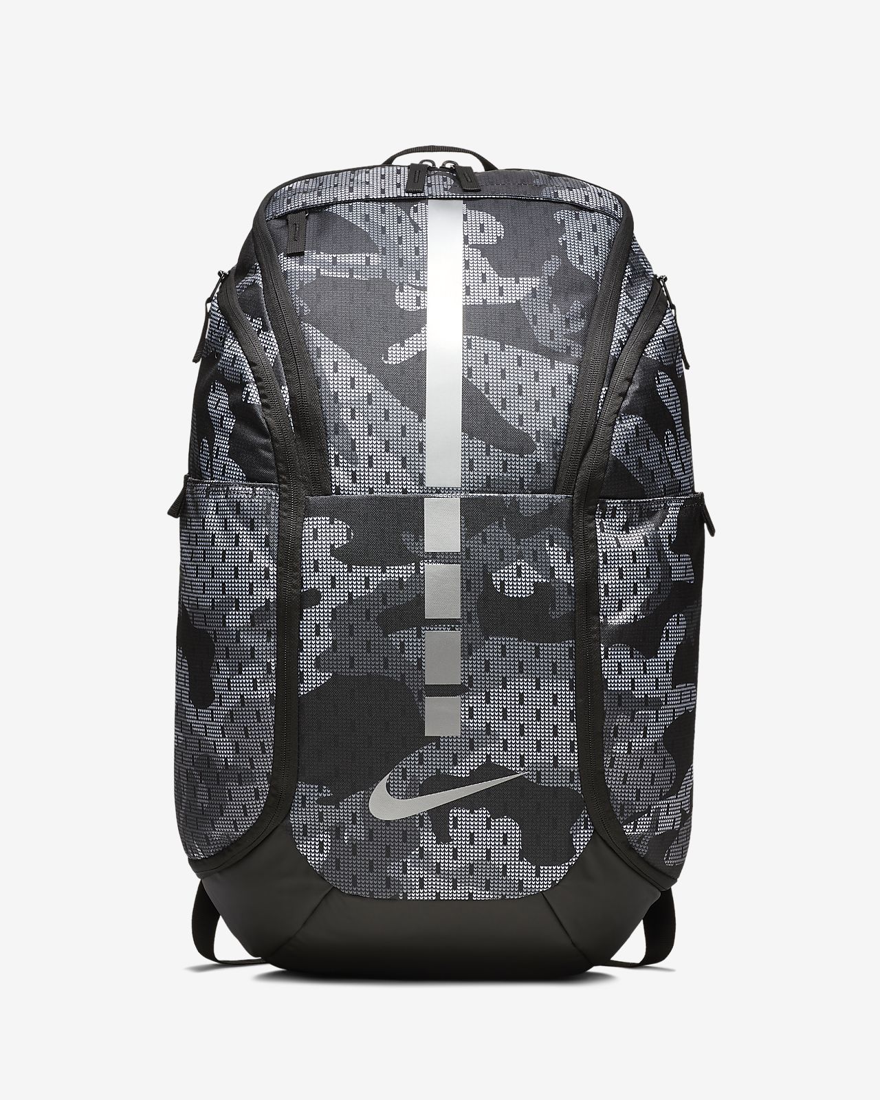 nike elite backpack gray and pink