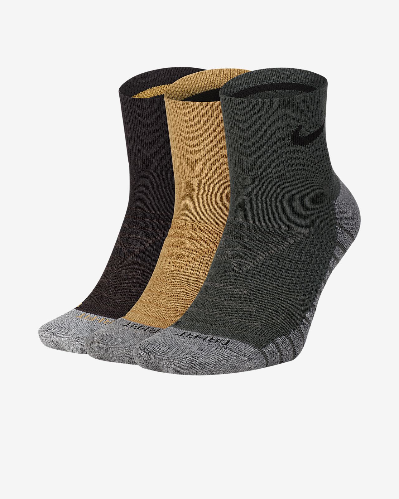Nike Everyday Max Cushioned Training Ankle Socks (3 Pairs). Nike.com