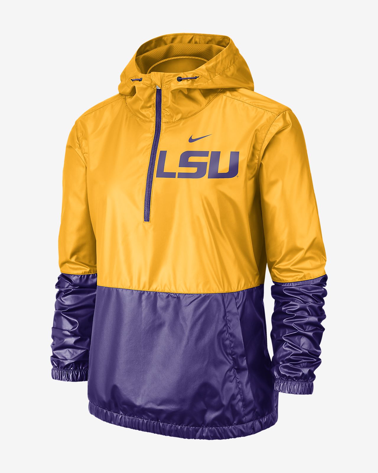 lsu windbreaker nike