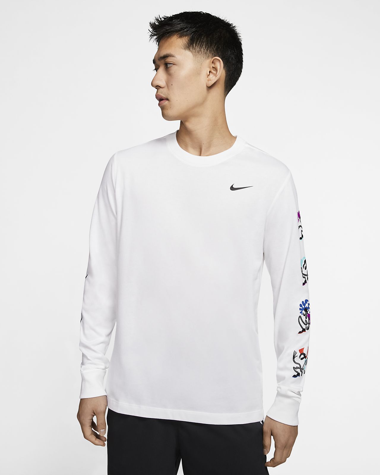 tee shirt manche longue nike