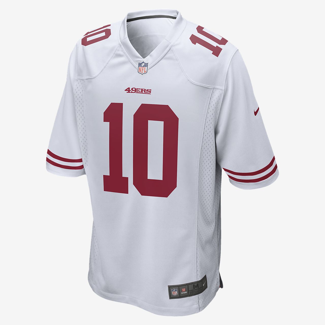 Camiseta de fútbol americano para hombre Game de la NFL San Francisco 49ers (Jimmy Garoppolo ...