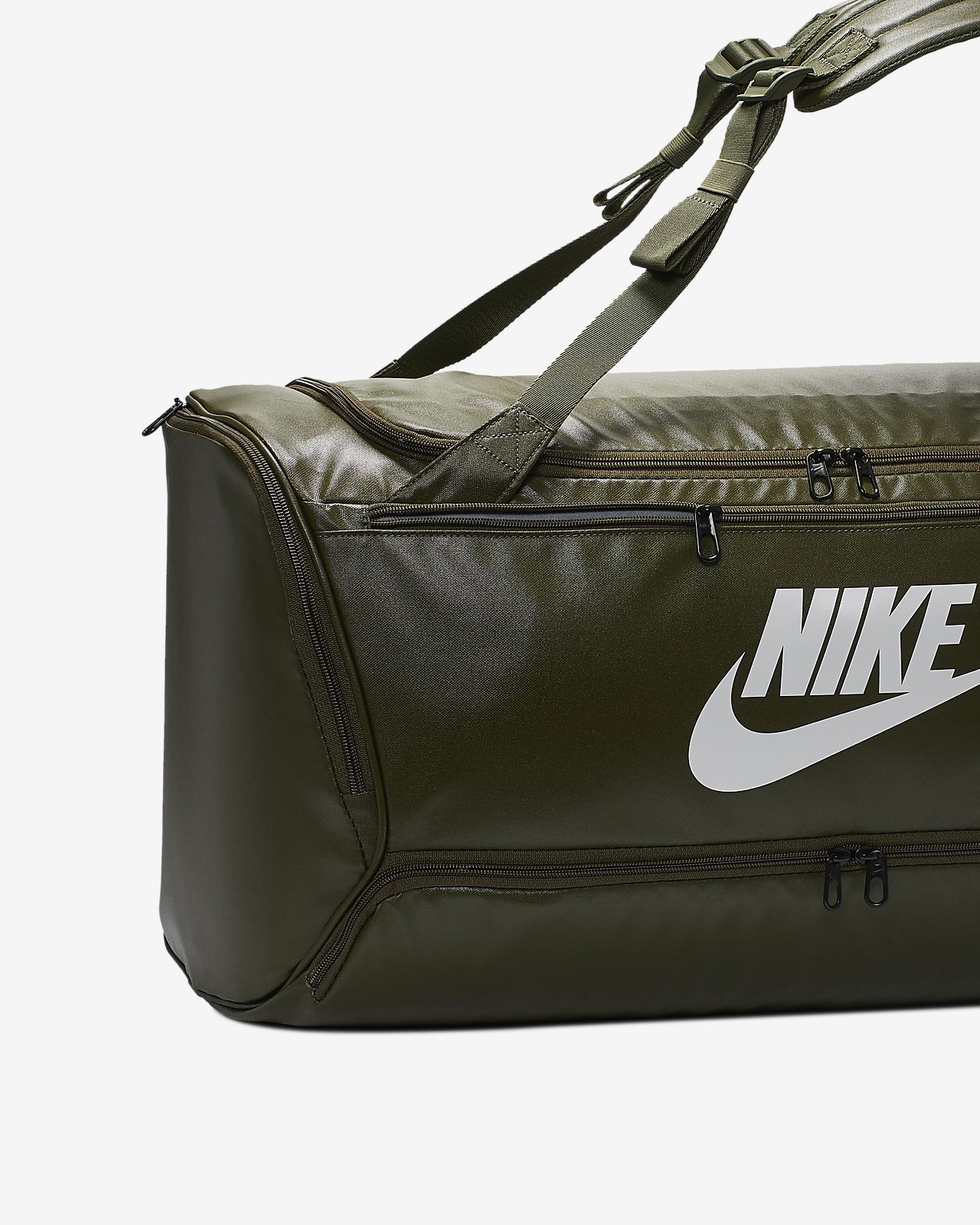 Nike Brasilia konvertibel duffelbagryggsekk til trening Nike Brasilia konvertibel duffelbagryggsekk til trening