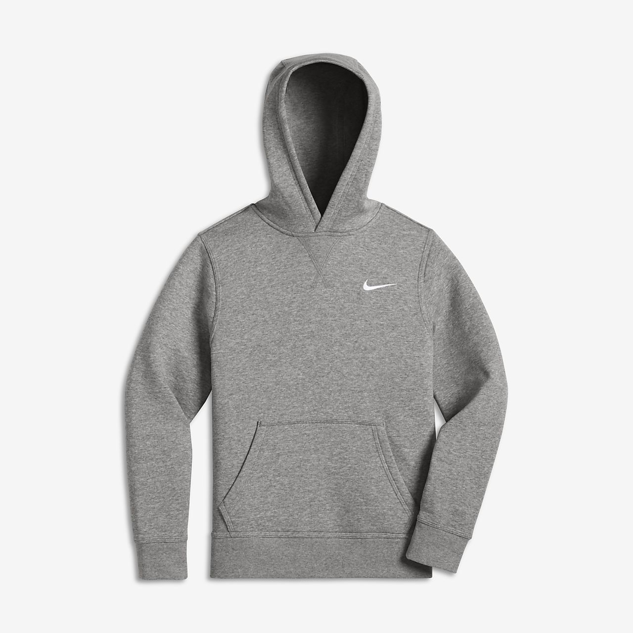 nike hoodie grey
