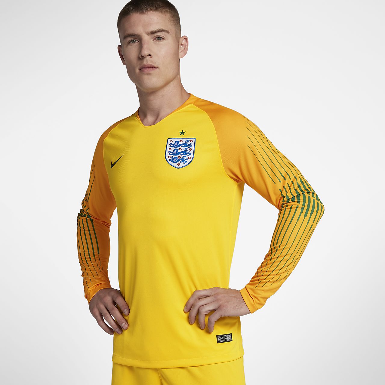 yellow goalkeeper kit