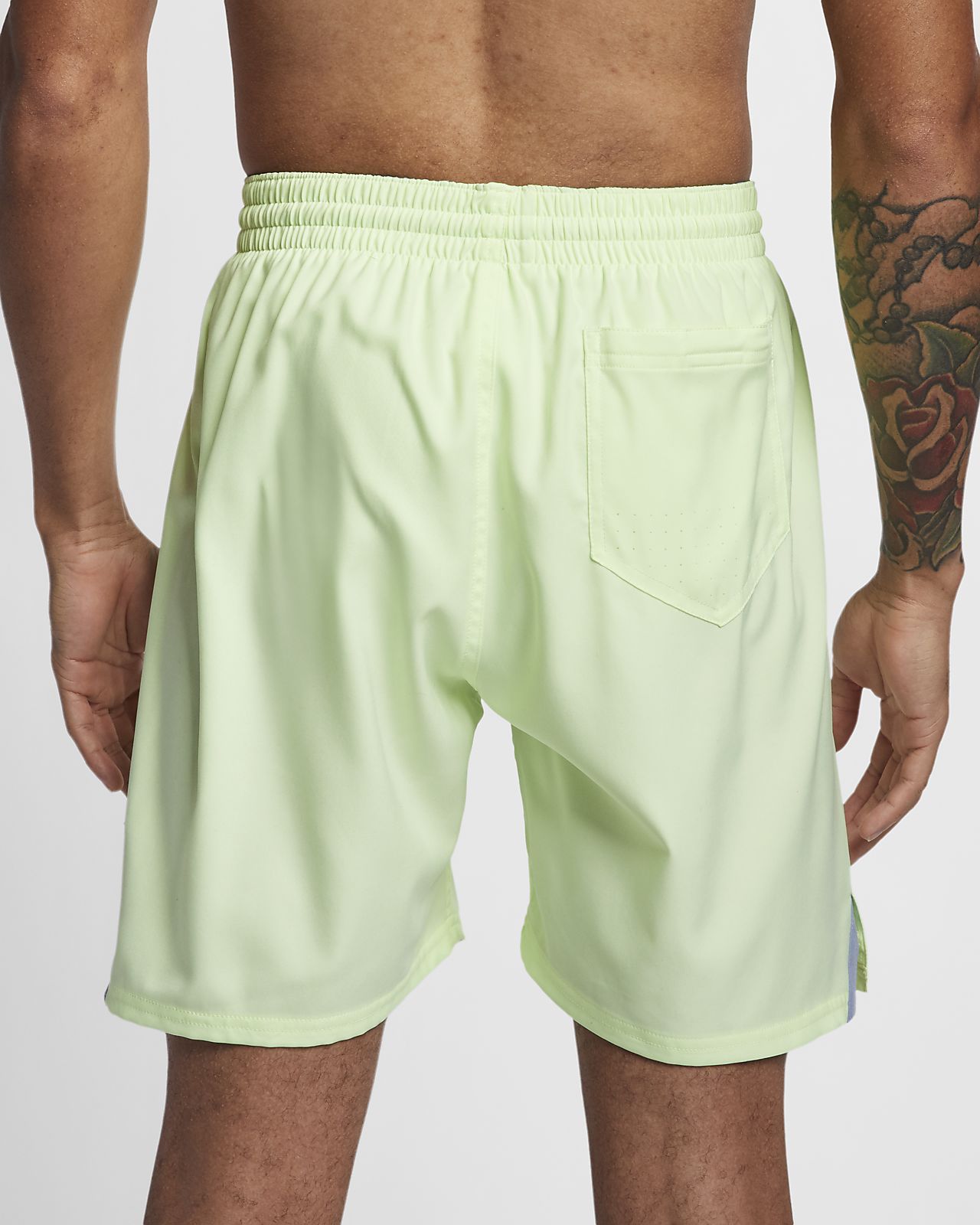 nike swim solid shorts ladies