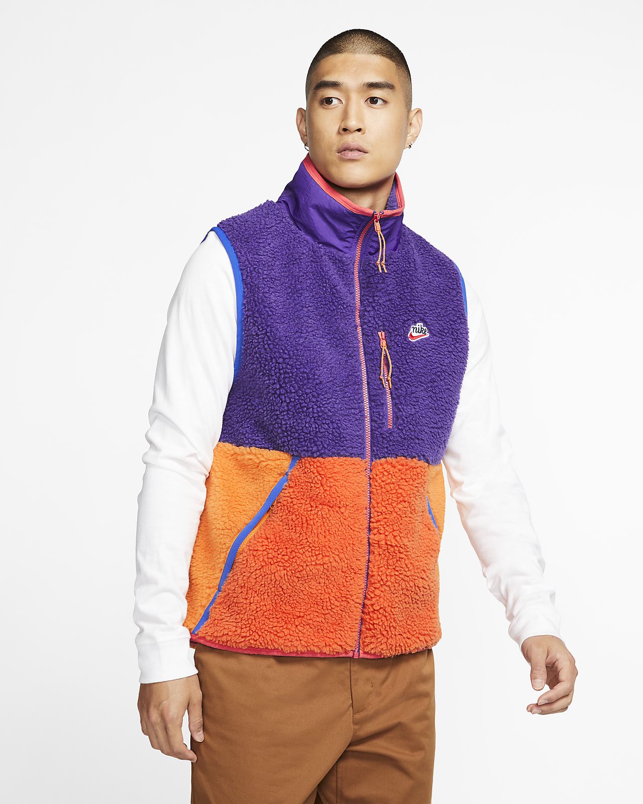 Nike Sportswear Sherpa Fleece Weste für Herren Nike Sportswear Sherpa Fleece Weste für Herren
