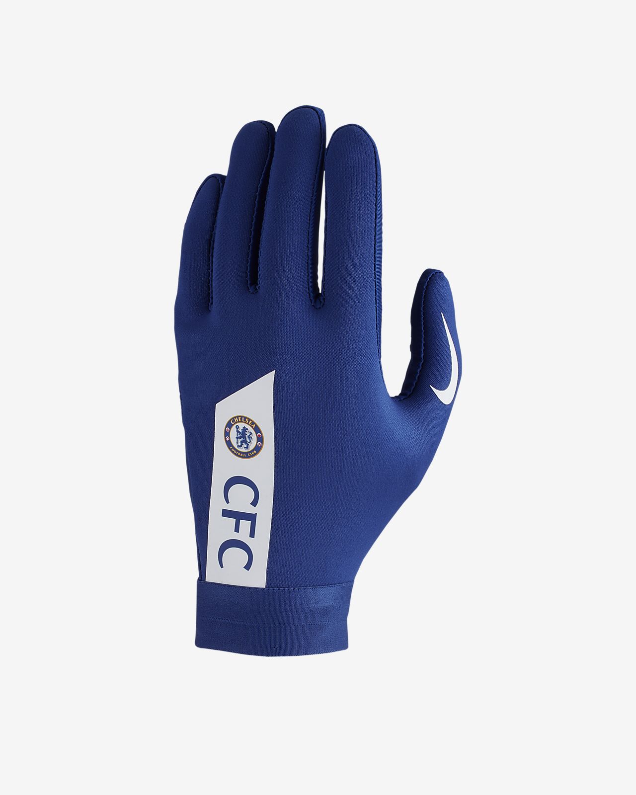 blue football gloves