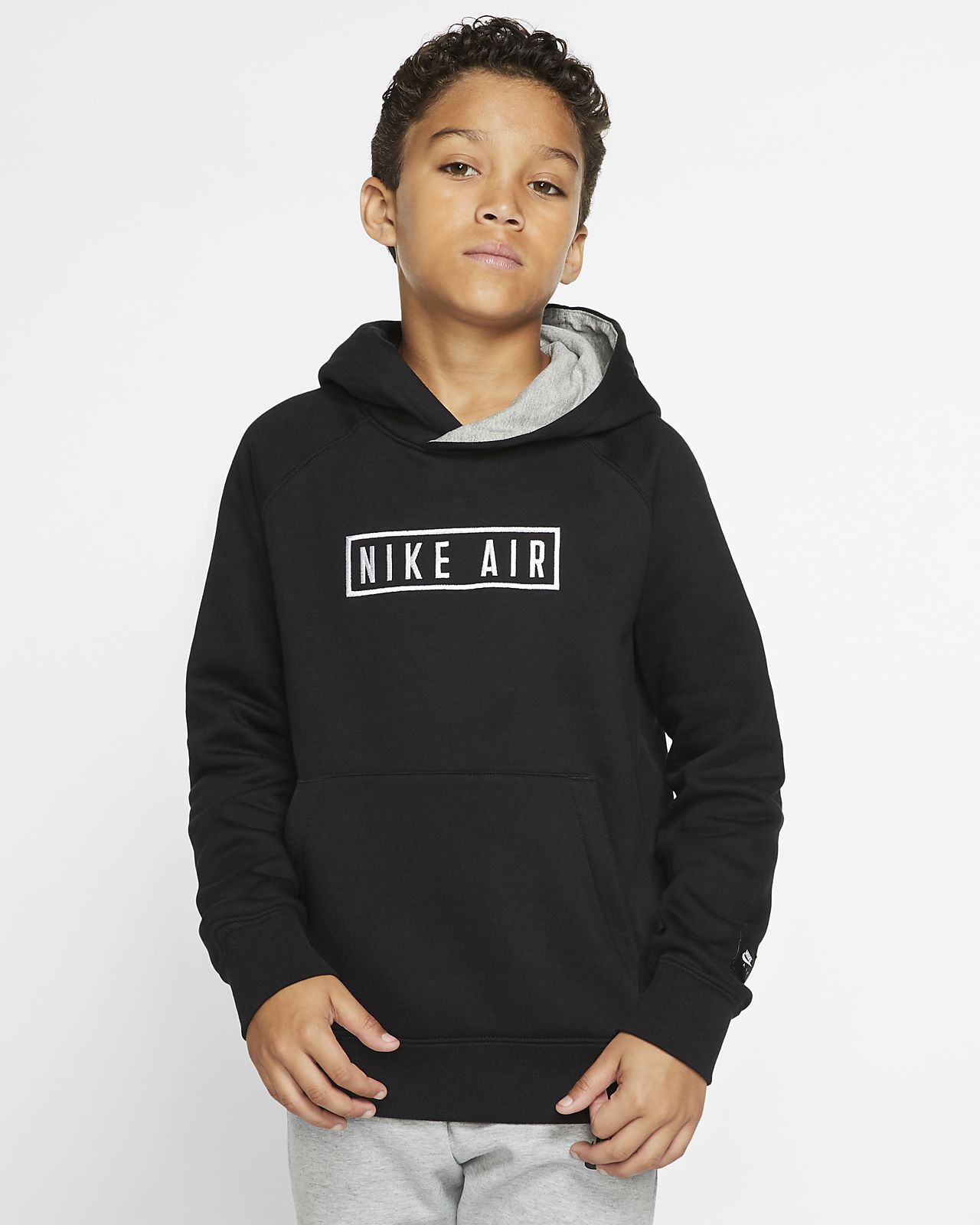 nike air logo hoodie