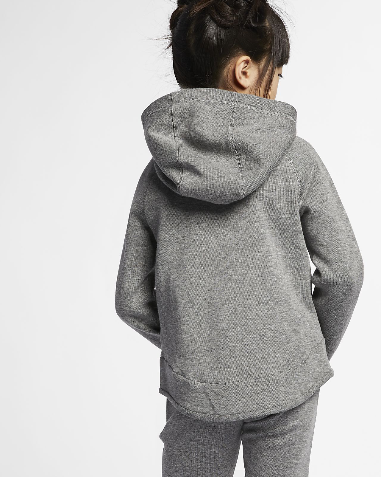 Nike Sportswear Tech Fleece Younger Girls 4 6x Nike DriFIT Athletic Hoodie