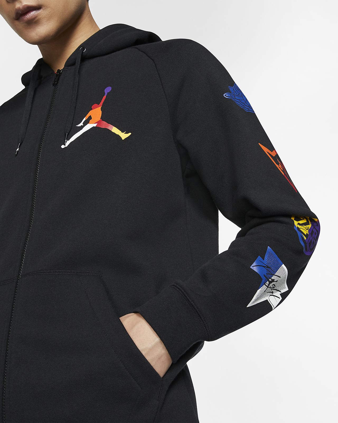 Jordan Jumpman Rivals Full Zip Hoodie Jordan Jumpman Rivals Full Zip Hoodie
