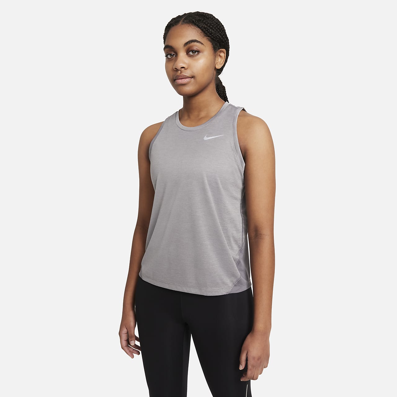 nike miler vest womens