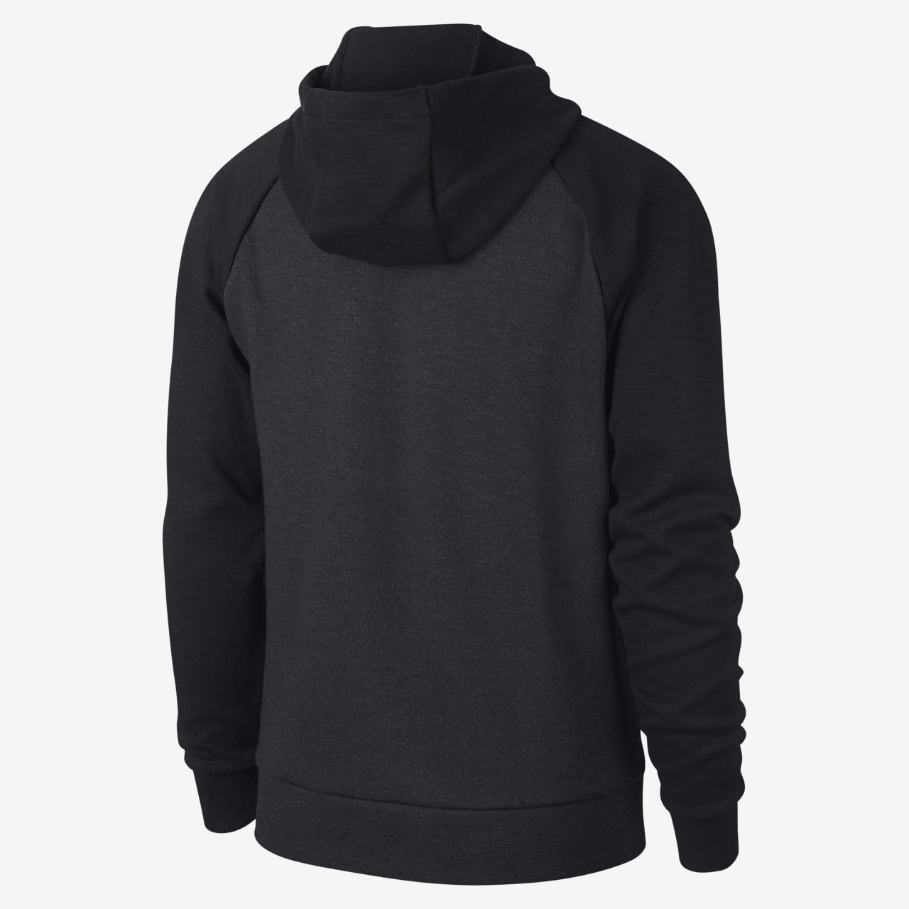 nike zip hoodie mens black