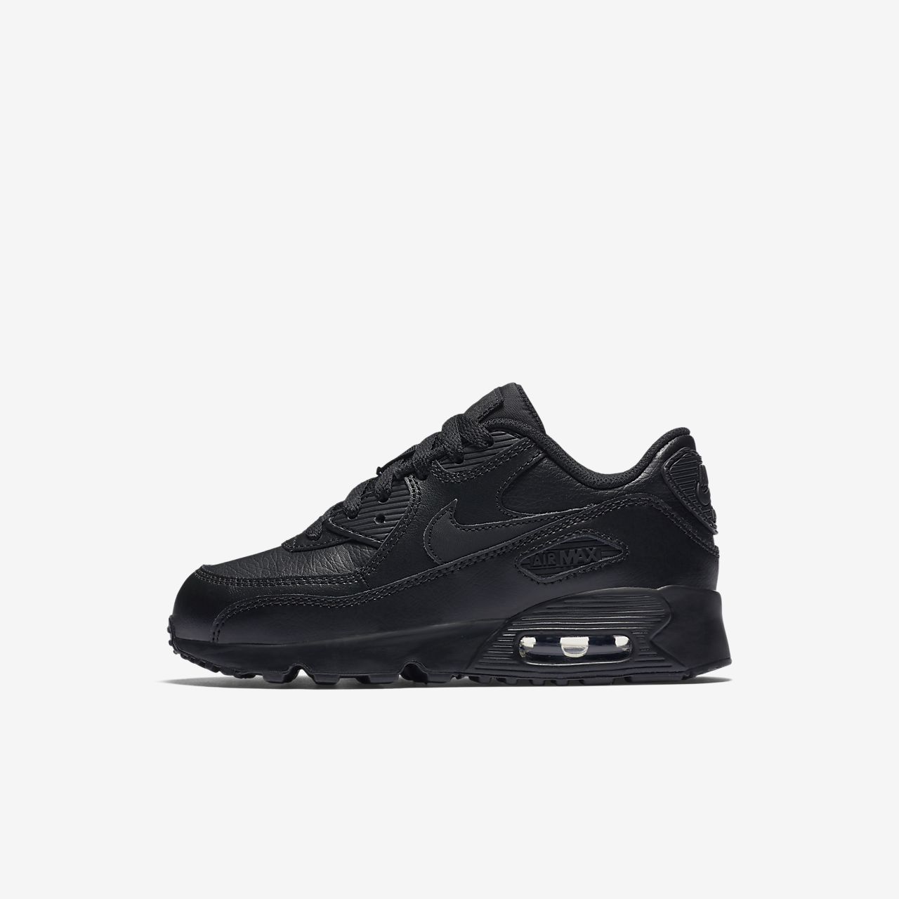 Nike Air Max 90 Leather Younger Kids' Shoe. Nike IE