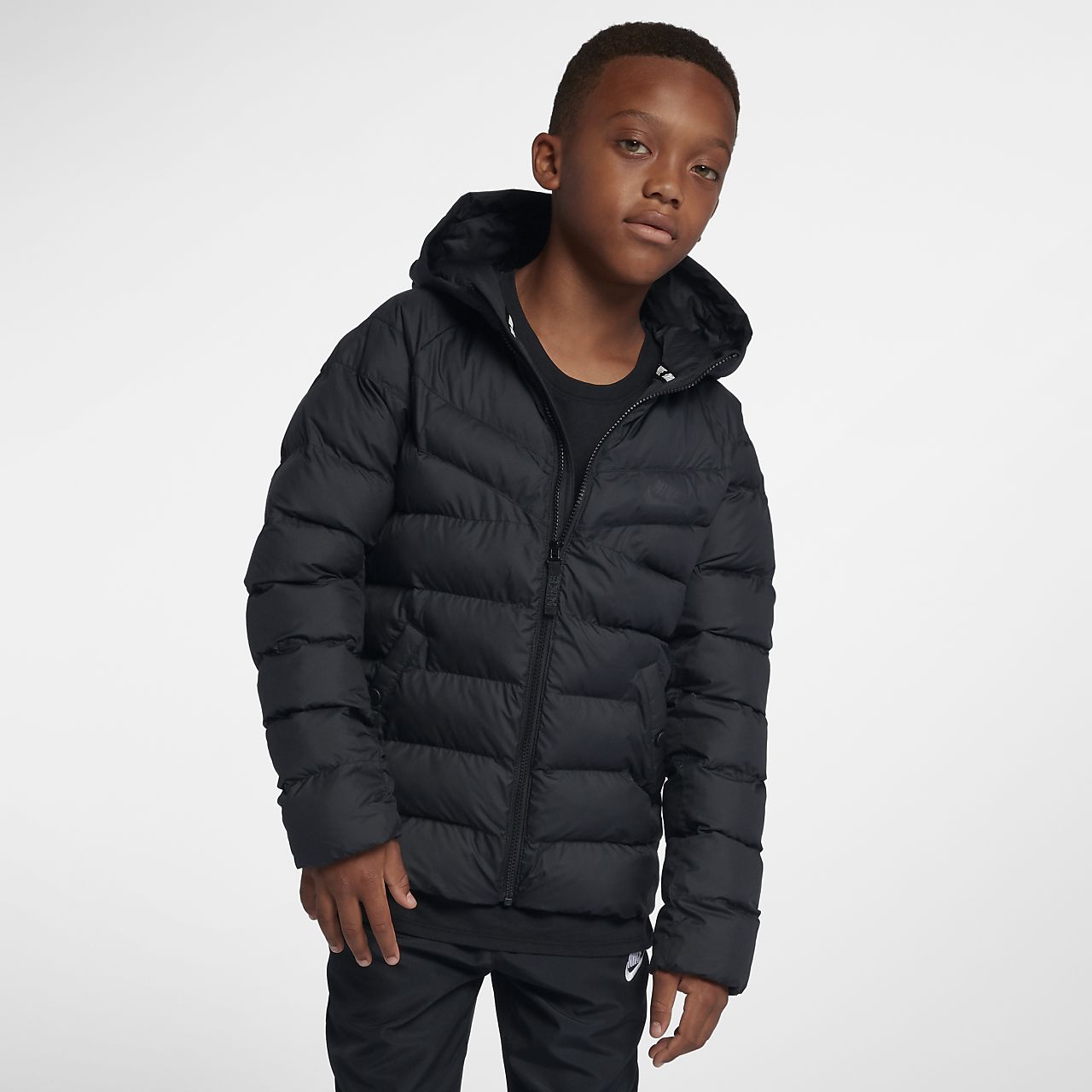 Nike Sportswear jakke av syntetisk fôring til store barn Nike Sportswear dunjakke for store barn. Nike NO