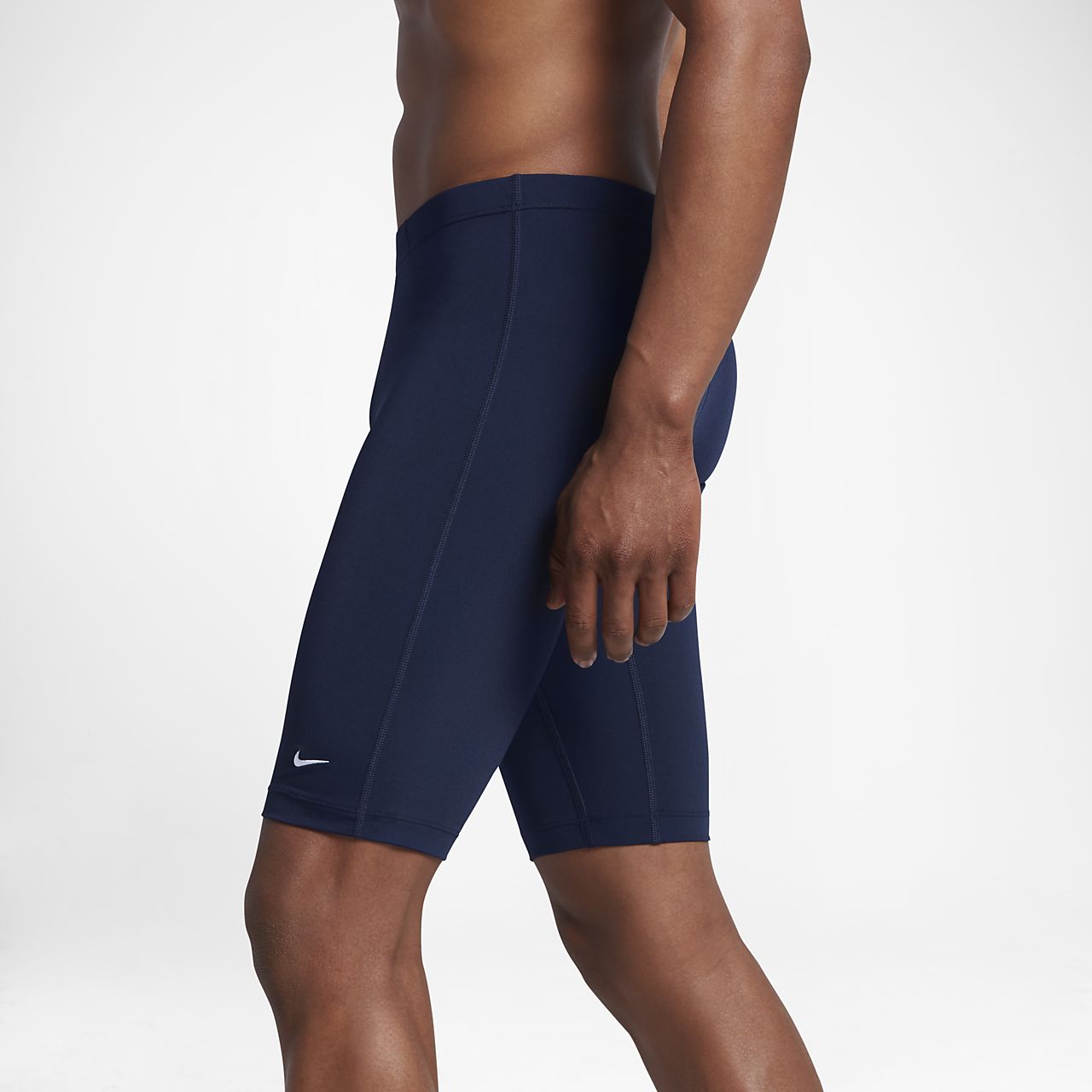 navy nike swim shorts