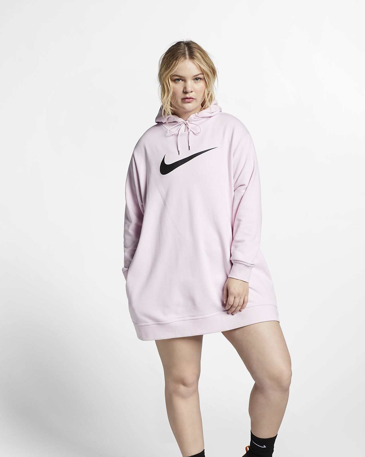 jurk van sweatstof jurk van sweatstof