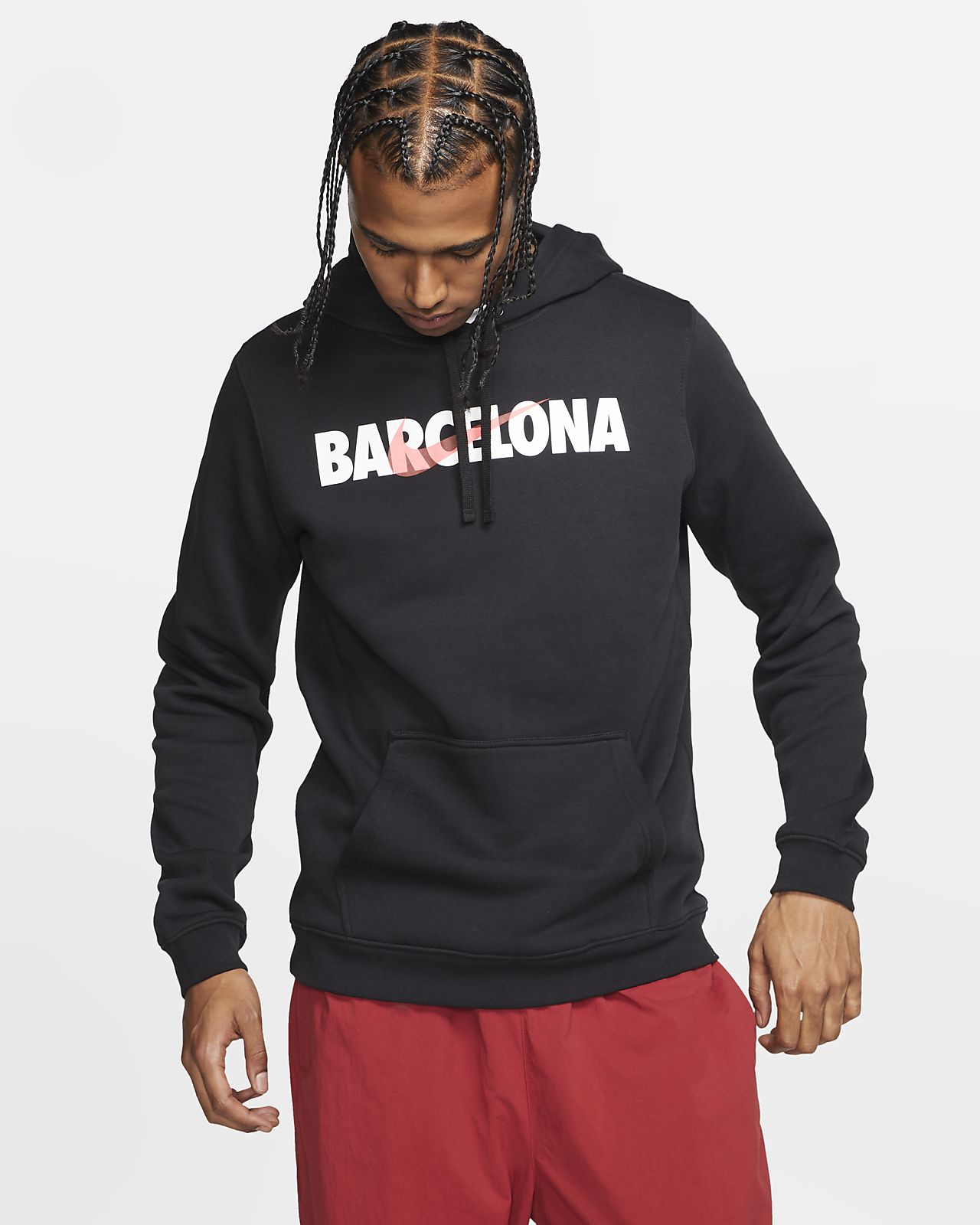 Print Sportswear Nike Club Hoodie Mit FleecebarcelonaHerren EWDYHe29I