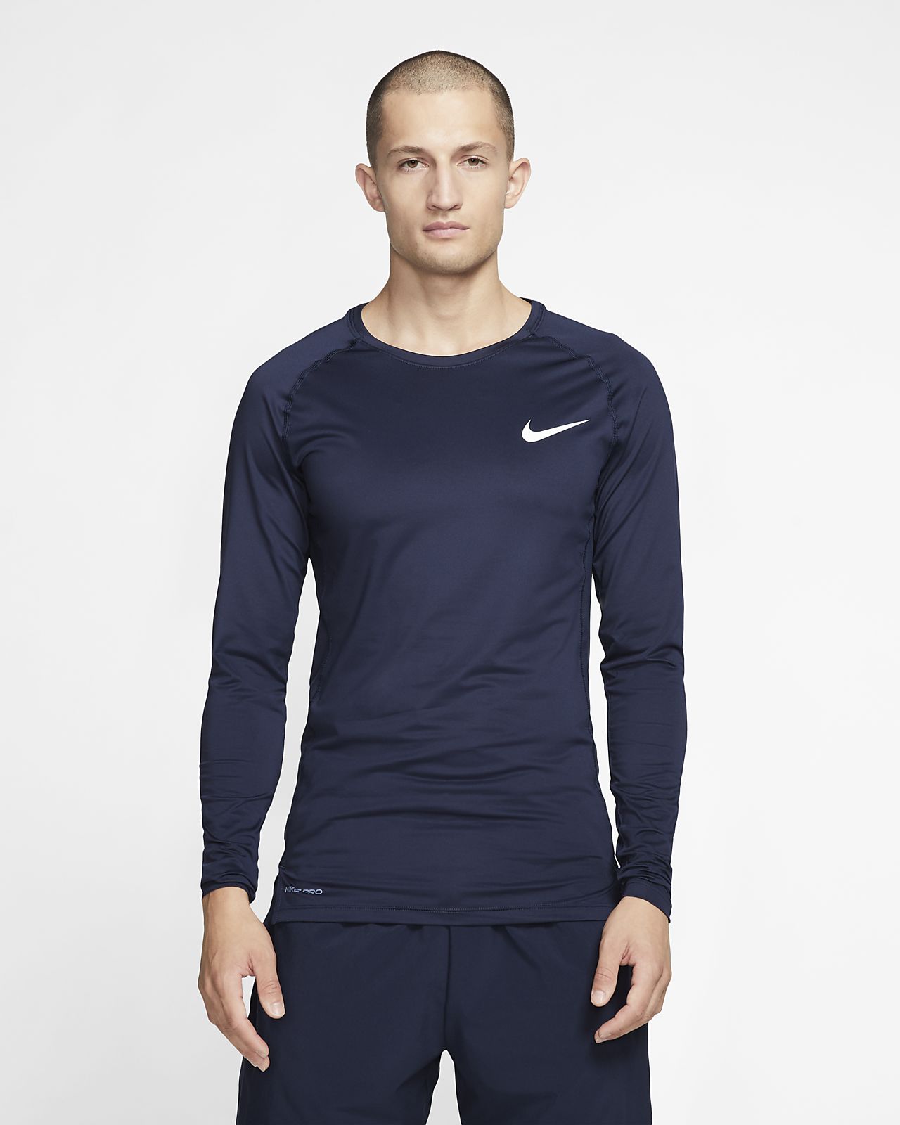 nike pro fitted long sleeve