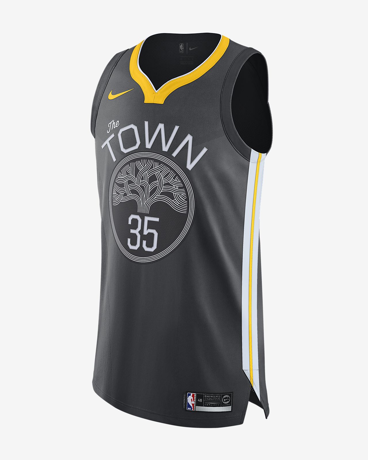 Camiseta conectada Nike NBA para hombre Kevin Durant Statement Edition Authentic (Golden State Warriors) Camiseta conectada Nike NBA para hombre Kevin Durant Statement Edition Authentic (Golden State Warriors)
