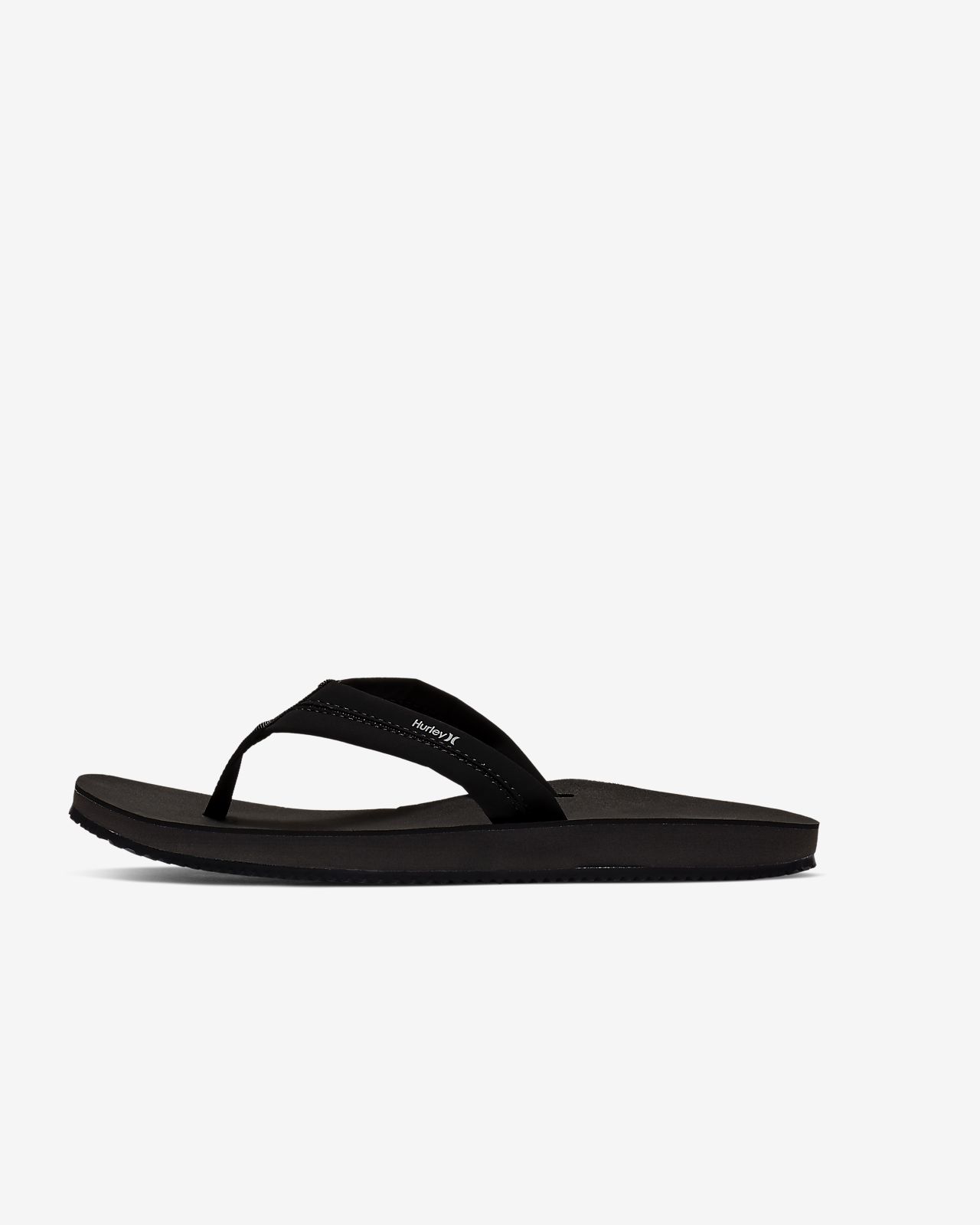 mens nike leather flip flops