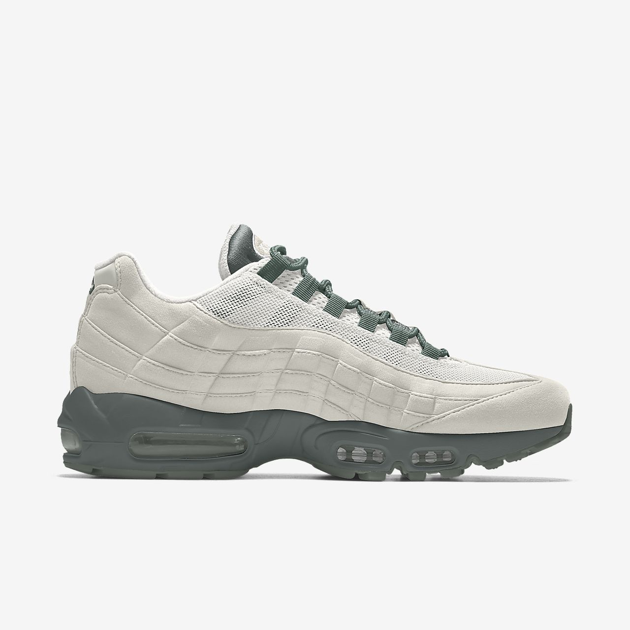 Nike Air Max 95 By You Custom Men's Shoe. Nike FI Mens Winter Nike Air Max 95 Running Shoes Black white