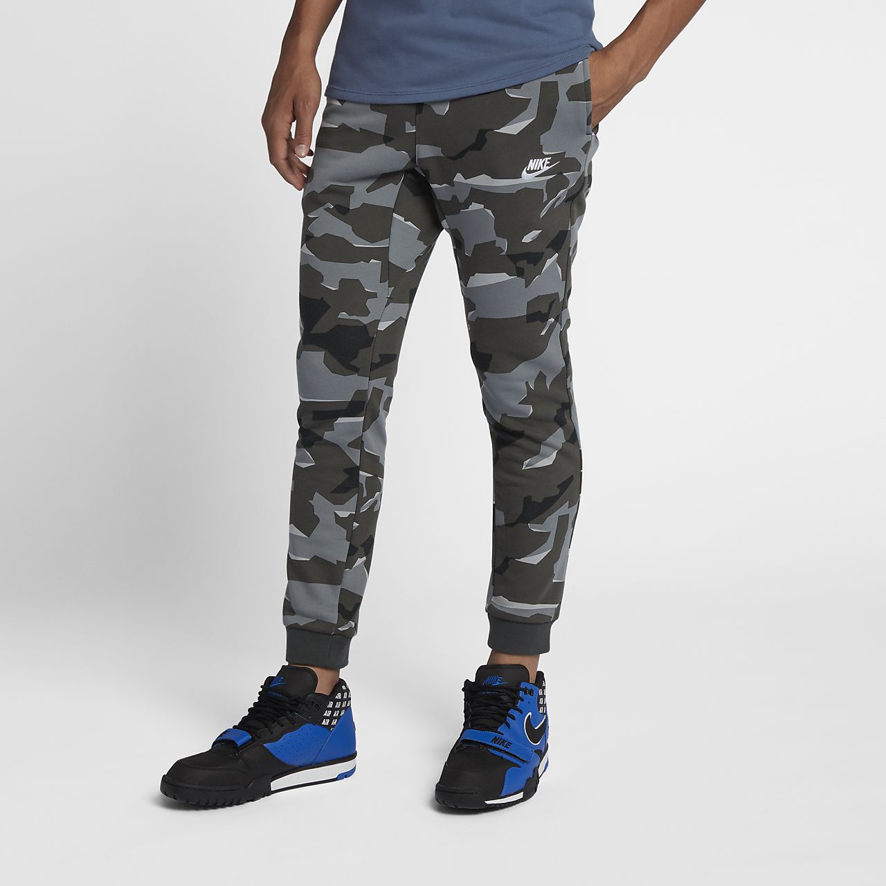 nike grey camo joggers