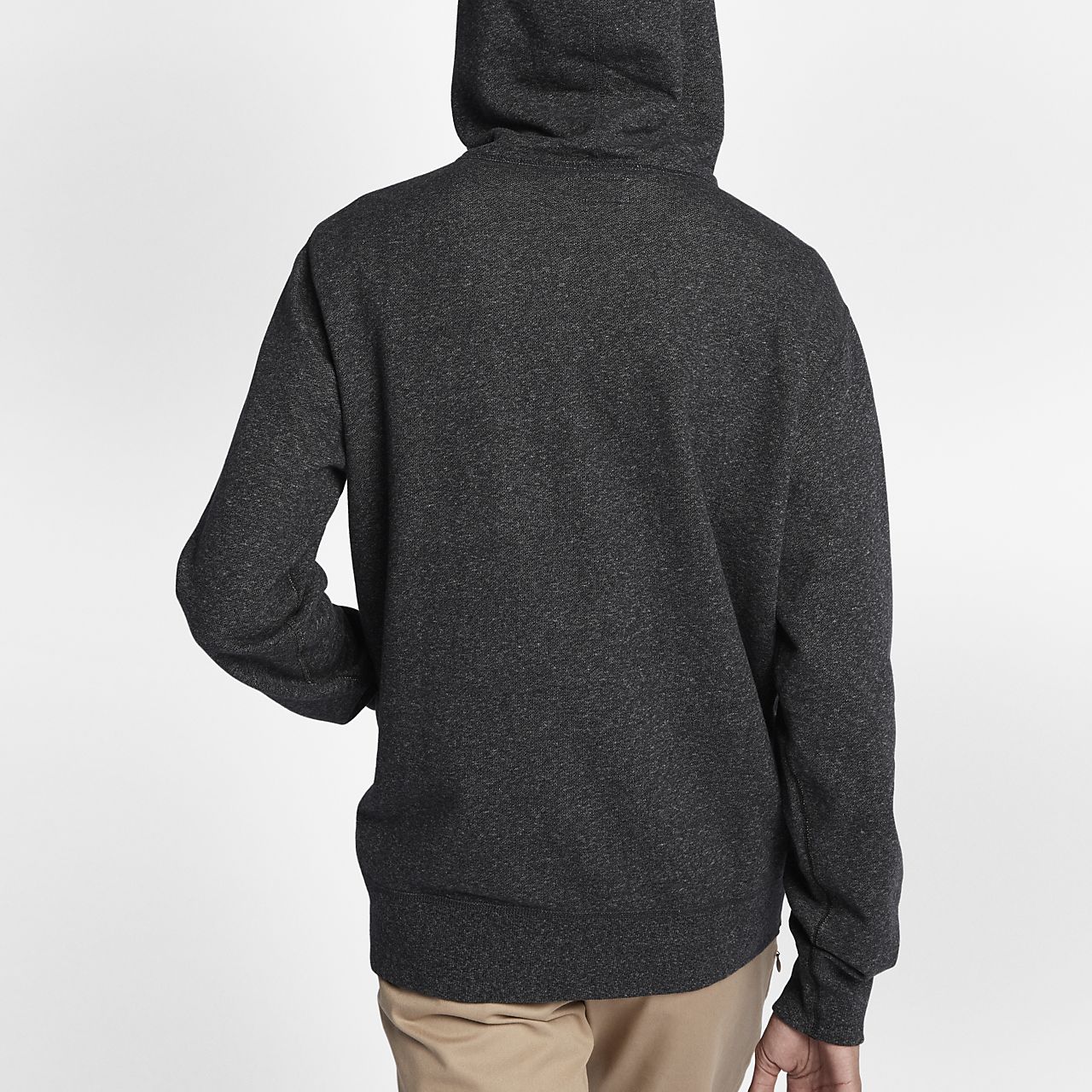 mens grey converse hoodie