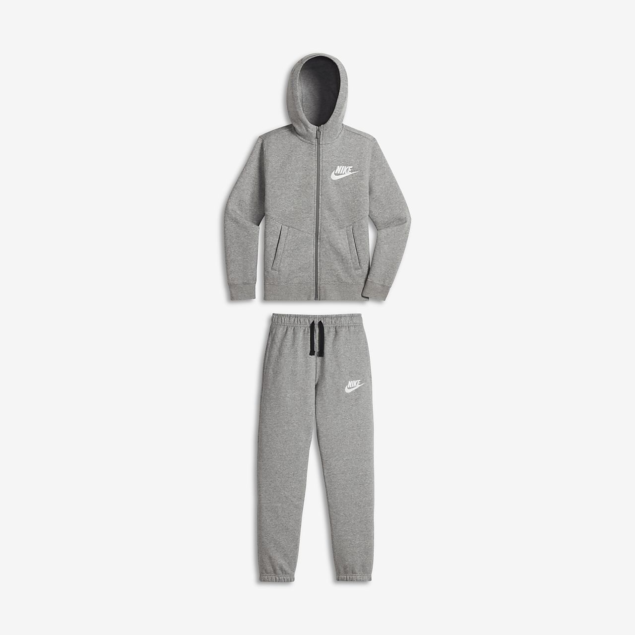 full grey nike tracksuit