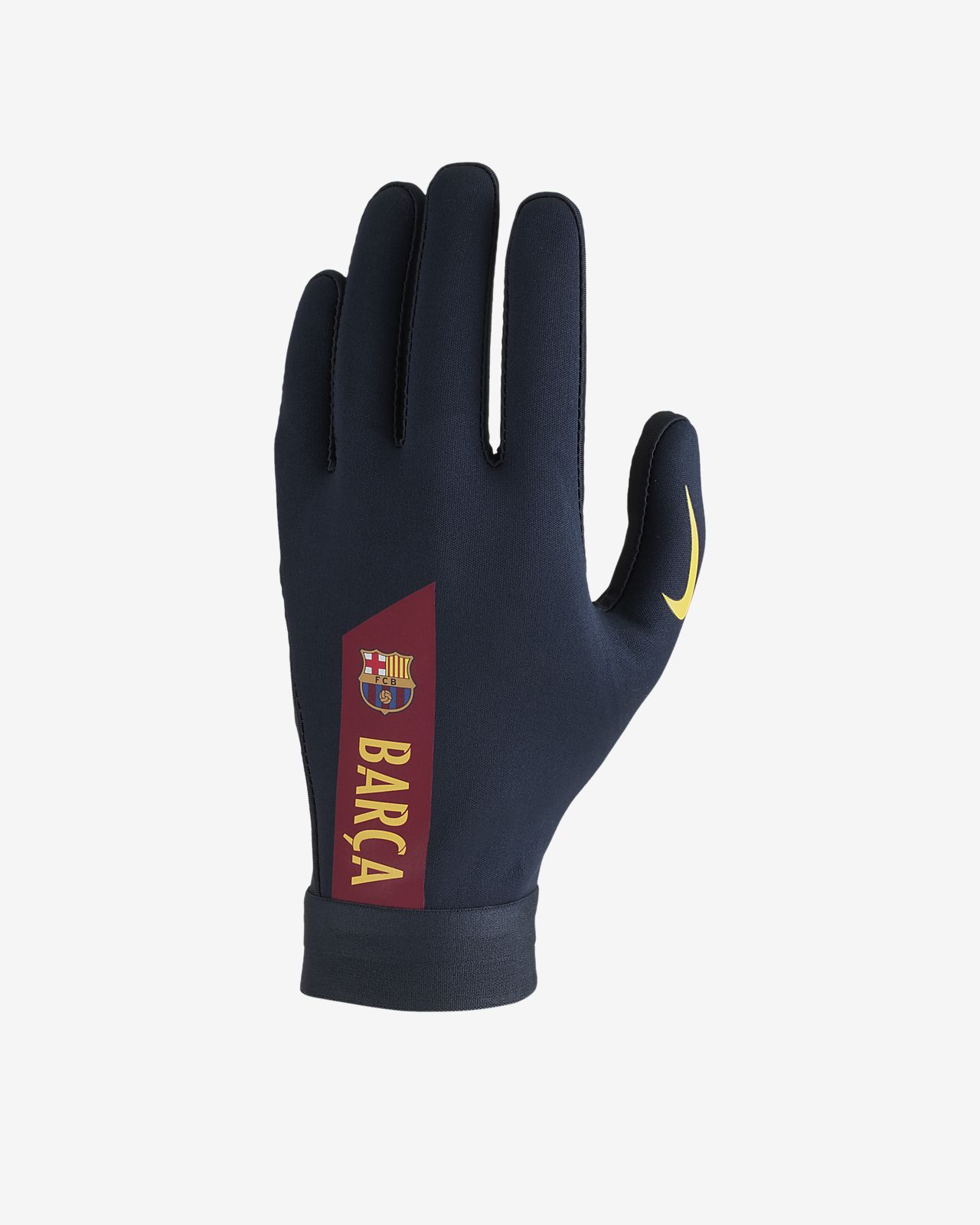 Nike HyperWarm FC Barcelona Academy Football Gloves. Nike.com SI