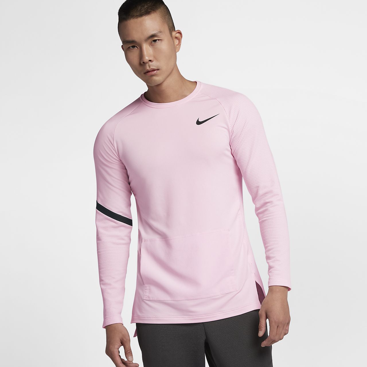 pink nike long sleeve