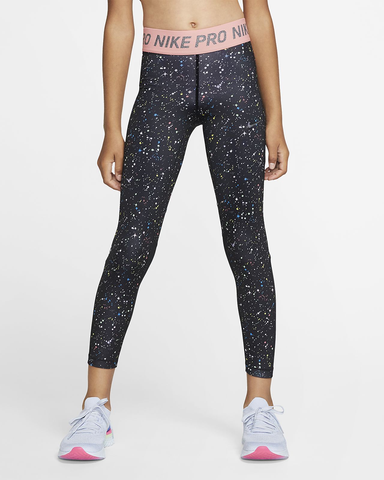 nike pro warm training tights