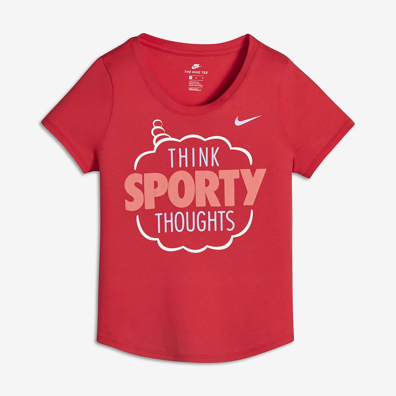 nike t shirts kids red