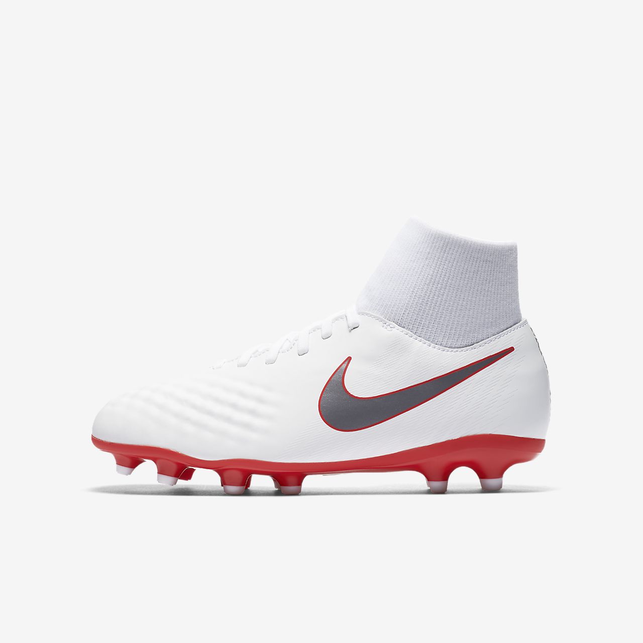 Nike Jr. Magista Obra II Academy Dynamic Fit Just Do It FG Younger/Older  Kids' Firm-Ground Football Boot. Nike BE