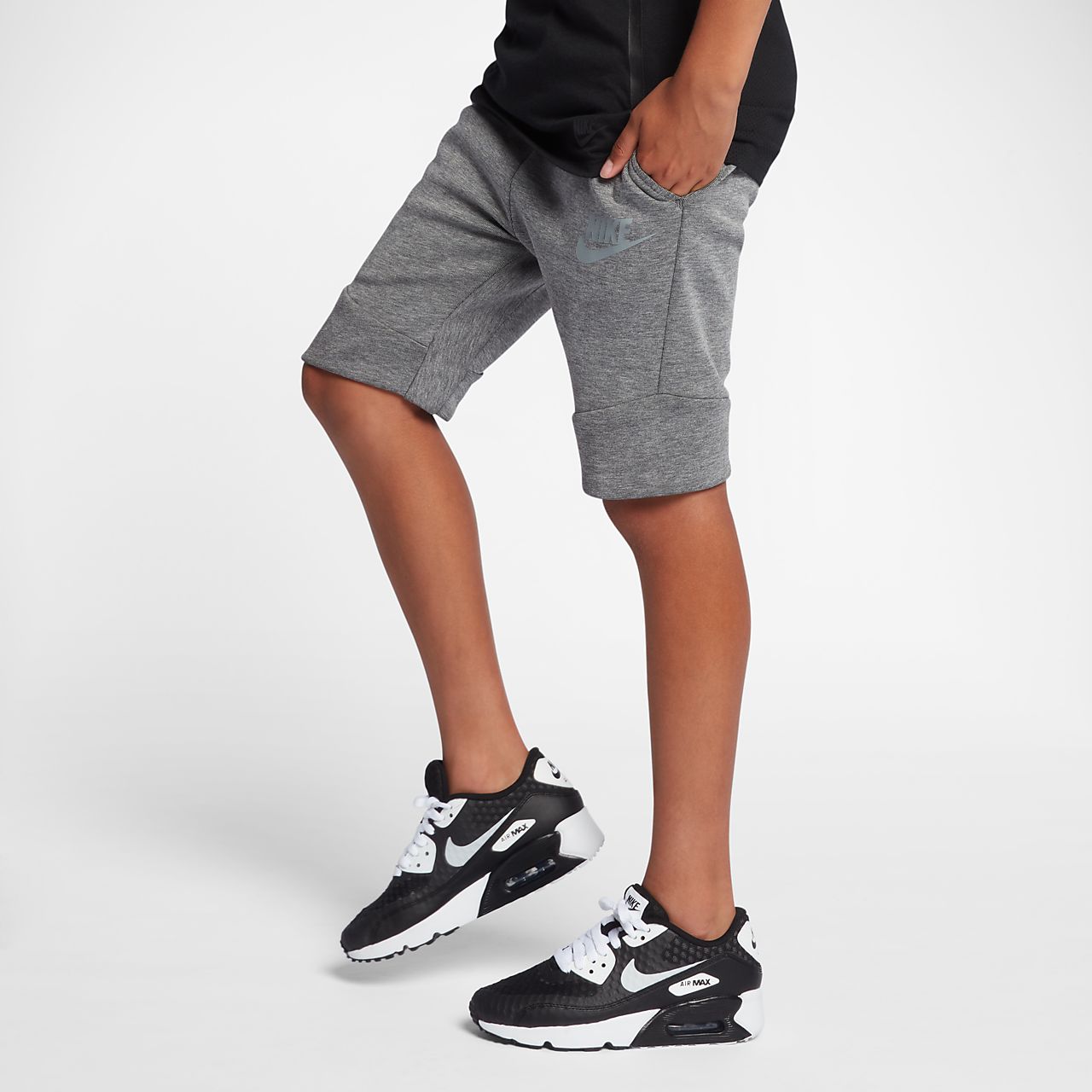 boys nike tech shorts