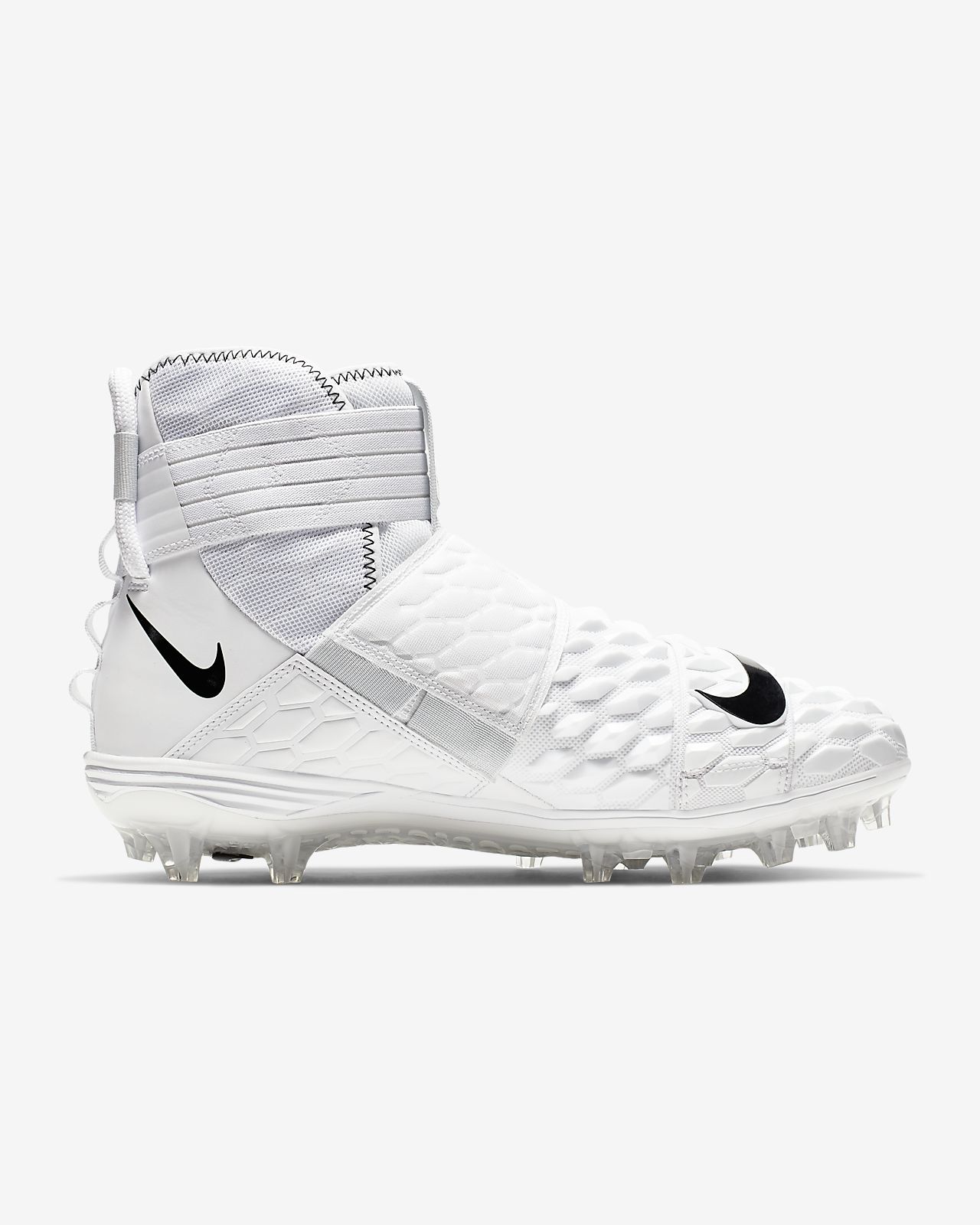 white lineman cleats