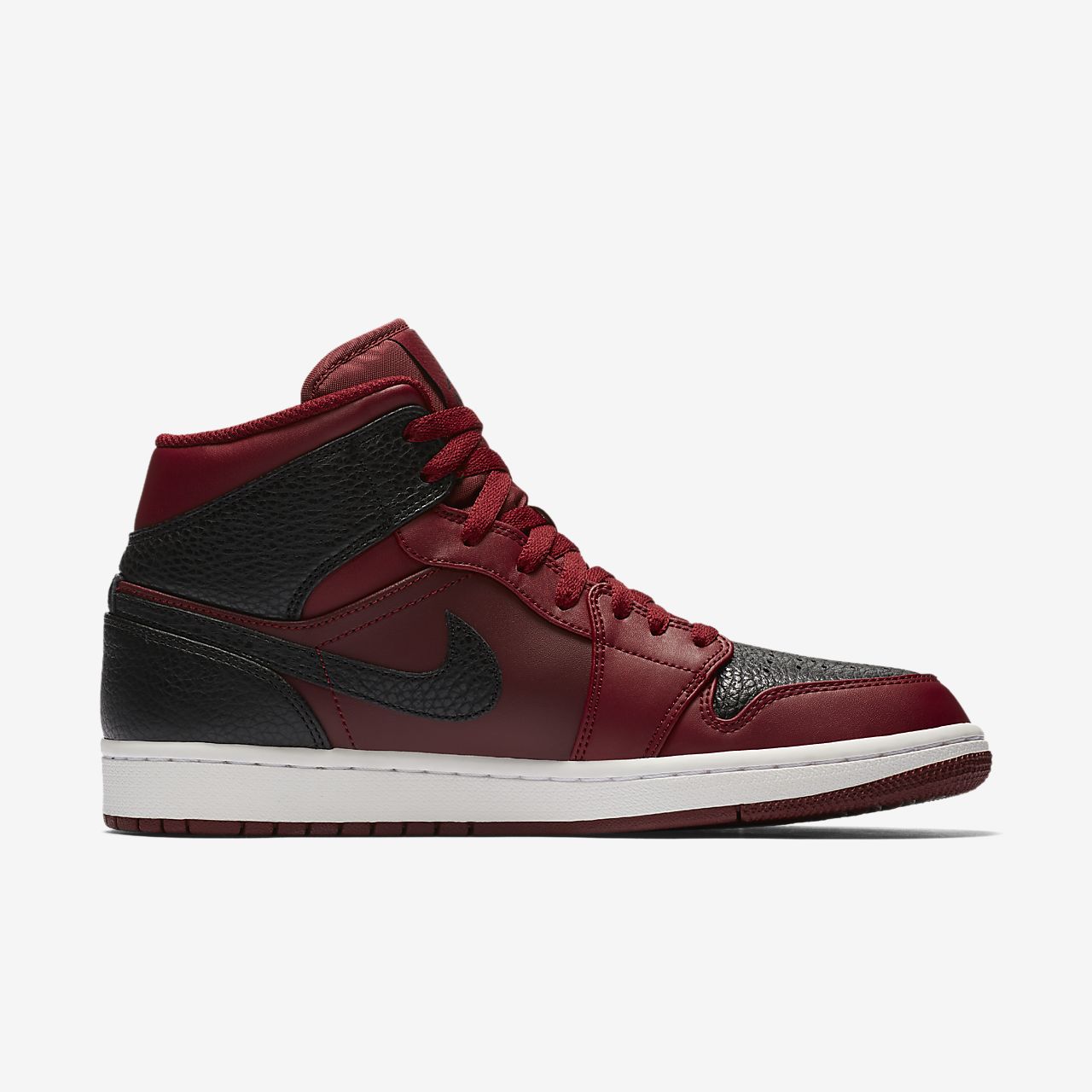 nike air jordan 1 black red